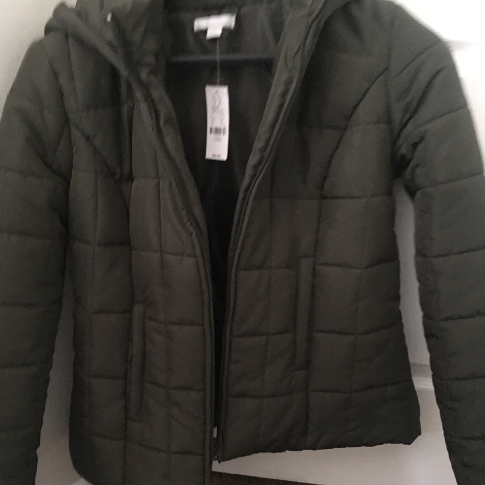 Ladies Jacket , New York and Company.Dark Green